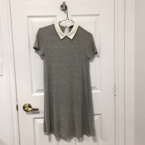 Forever 21 grey collared dress - Picture 1 of 2